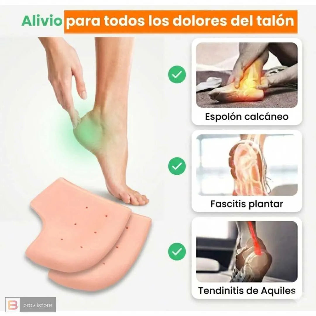 Banda Silicona Para Talón