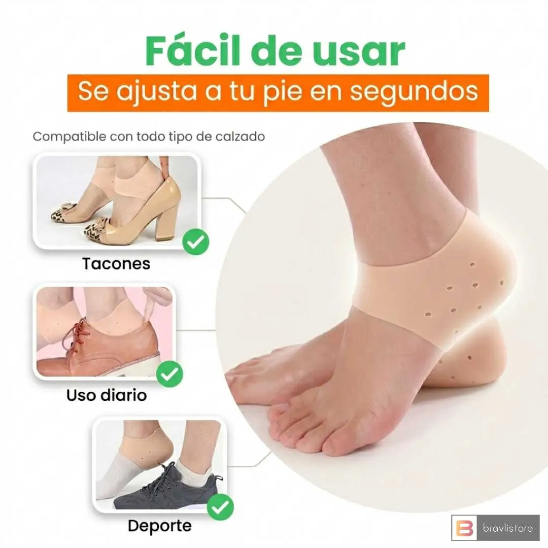 Banda Silicona Para Talón