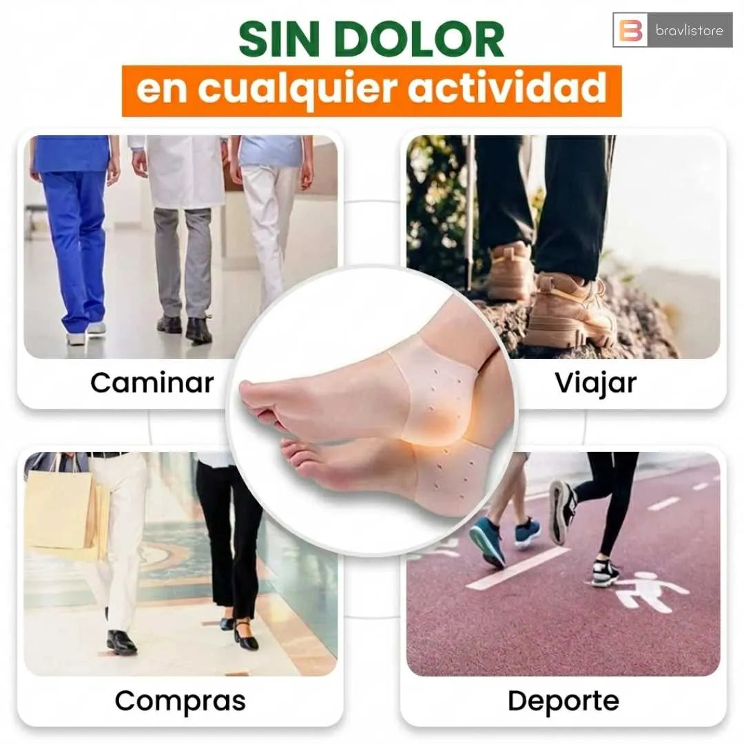 Banda Silicona Para Talón