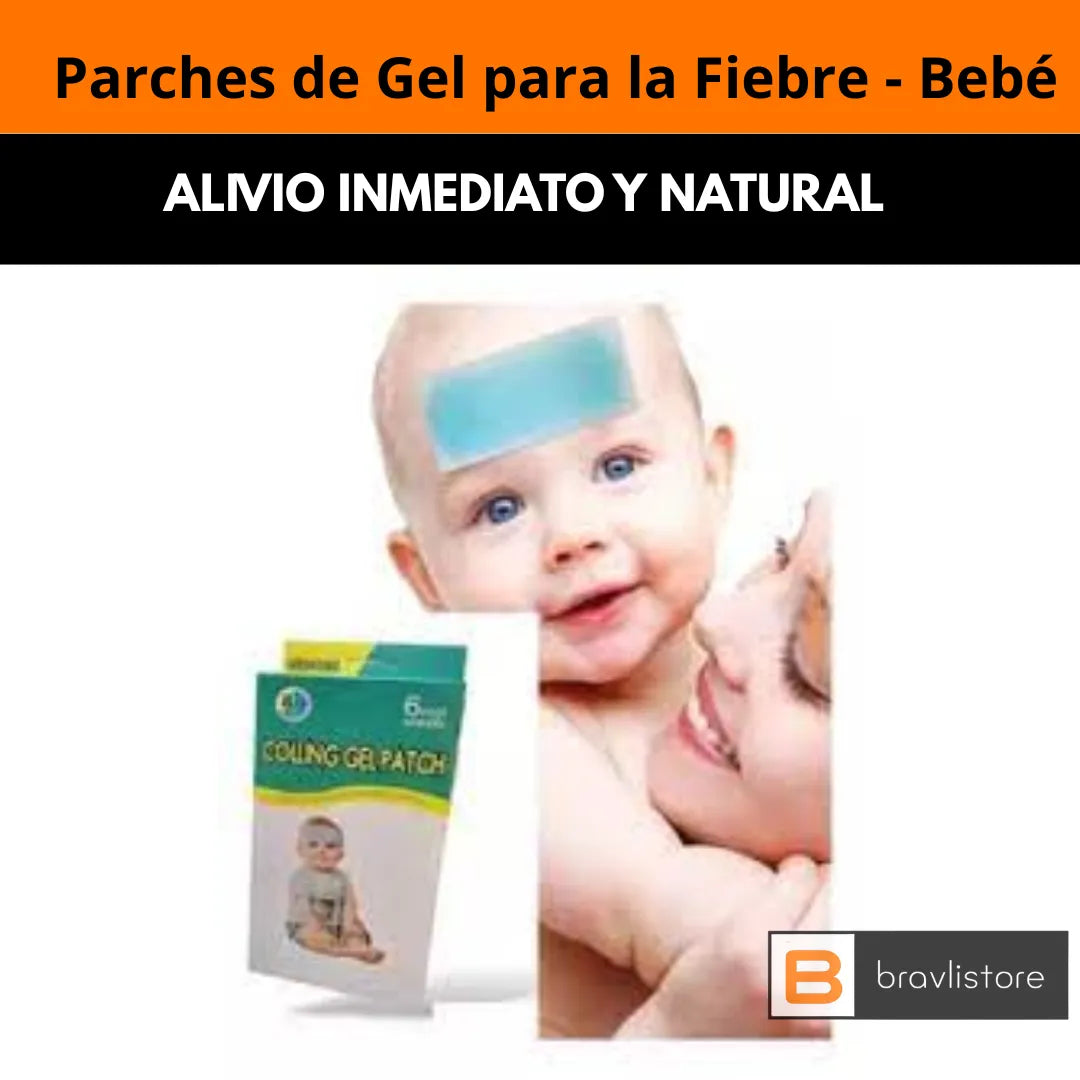 Parches de Gel para la Fiebre - Bebé