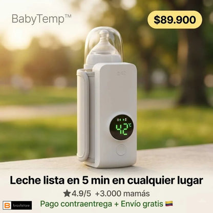 BabyTemp™ | Leche caliente en cualquier lugar
