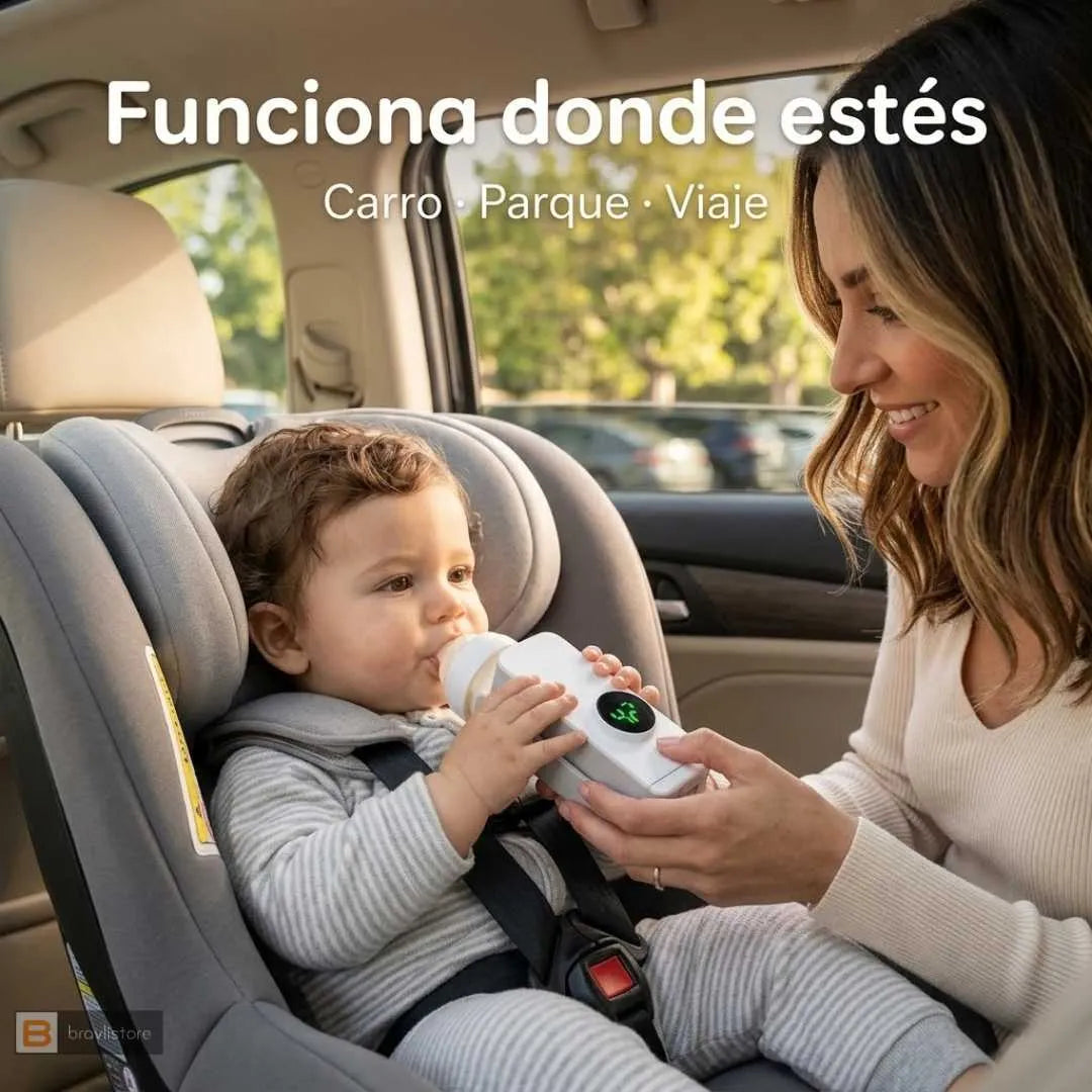 BabyTemp™ | Leche caliente en cualquier lugar