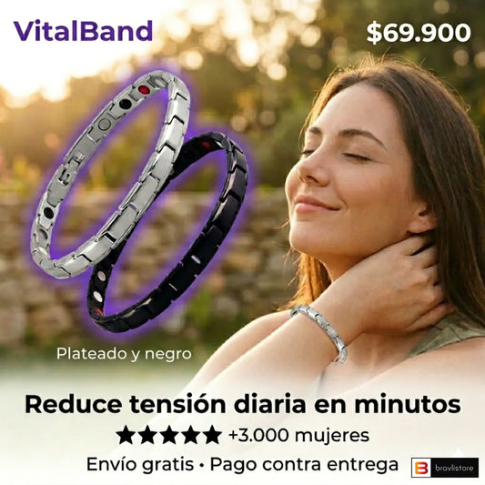 VitalBand™ | Cuida tu cuerpo y mente con elegancia diaria