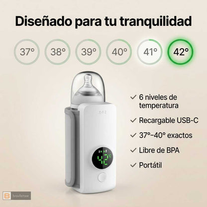BabyTemp™ | Leche caliente en cualquier lugar