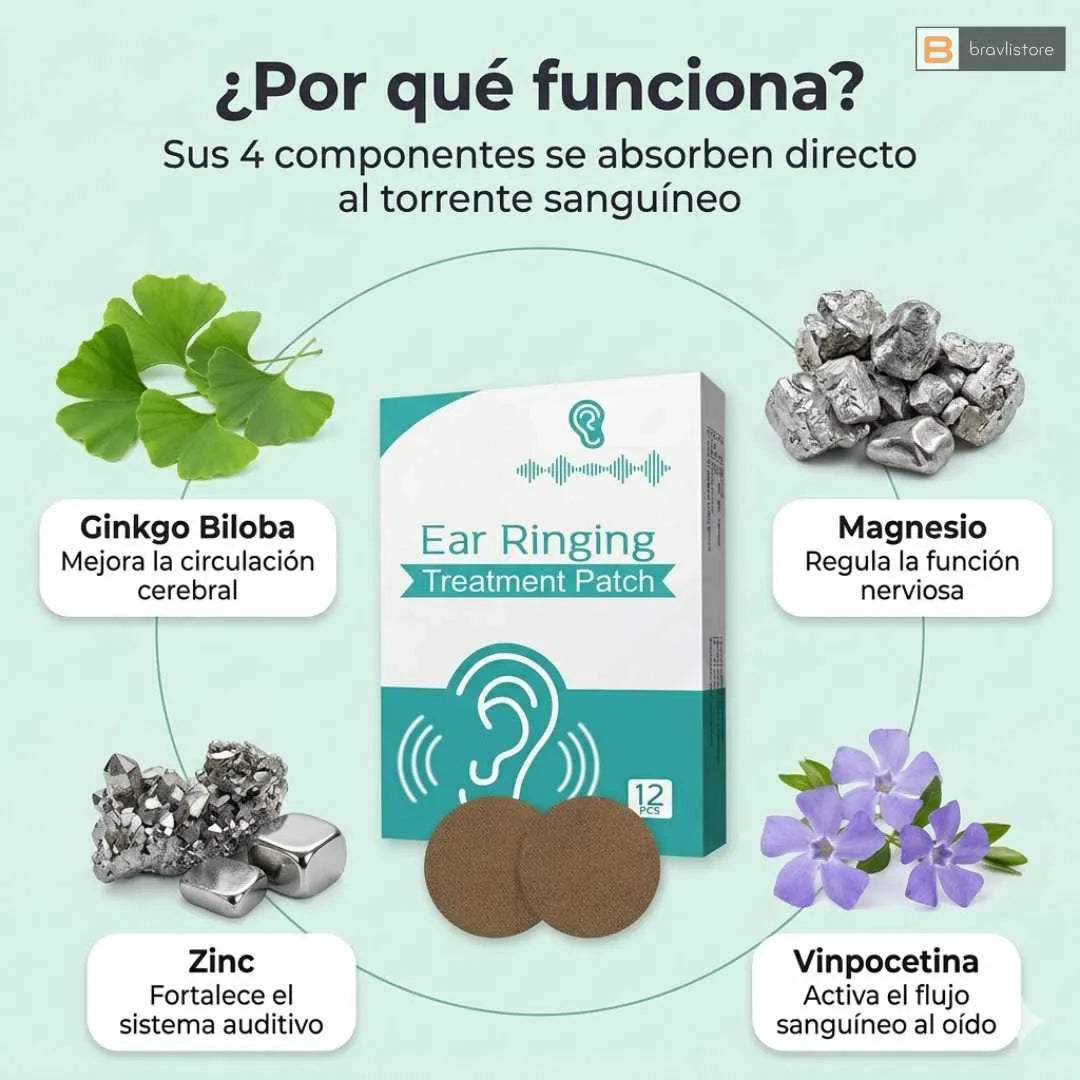 Parche Herbal para Oidos
