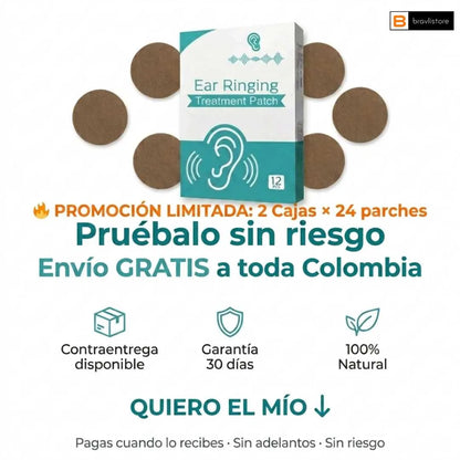 Parche Herbal para Oidos